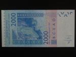 ZÁPADNÍ AFRIKA, TOGO, 2000 Francs 2016, BNB. B122Tp, Pi. 816Tp