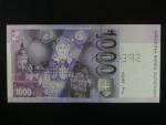 1000 Sk 1993 série G, 2x vodorně zrcadlově perf. SPECIMEN