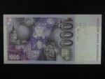 1000 Sk 2005 série P, 3x vodorovně perf. SPECIMEN