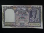 INDIE, 10 Rupees 1944, BNB. B208a, Pi. 24