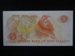 NOVÝ ZÉLAND, 5 Dollars 1989, série JHG, BNB. B118c, Pi. 171