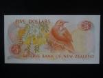 NOVÝ ZÉLAND, 5 Dollars 1985 replacement, BNB. B118bz, Pi. 171