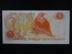NOVÝ ZÉLAND, 5 Dollars 1975, BNB. B112c, Pi. 165