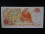 NOVÝ ZÉLAND, 5 Dollars 1977, BNB. B112d, Pi. 165