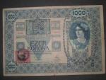 1000 K 1902, kolkovaná - padelany kolek s raz. 