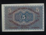 5 Kč 1919 série 0026 padělek typ.1 - padělatelská dílna Vídeň