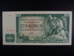 100 Kčs 1961 série X 04, číslovač 1c, vodoznak 13