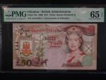 50 Pounds sterling 2006 - PMG 65, BNB. B126b, Pi. 34