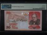 50 Pounds sterling 2006 - PMG 65, BNB. B126b, Pi. 34