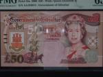 50 Pounds sterling 2006 - PMG 65, BNB. B126b, Pi. 34