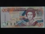 VÝCHODOKARIBSKÉ STÁTY, Sv. Lucia, 20 Dollars 2003, BNB. B228l, Pi. 45