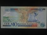 VÝCHODOKARIBSKÉ STÁTY, 10 Dollars 2008, BNB. B232a, Pi. 48