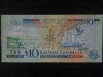 VÝCHODOKARIBSKÉ STÁTY, 10 Dollars 2004 (Dominica), BNB. B227d, Pi. 43