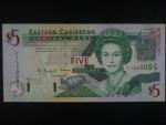 VÝCHODOKARIBSKÉ STÁTY, 5 Dollars 2003 (Grenada), BNB. B226d, Pi. 42