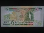 VÝCHODOKARIBSKÉ STÁTY, 5 Dollars 2003 (Grenada), BNB. B226d, Pi. 42