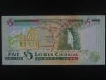 VÝCHODOKARIBSKÉ STÁTY, 5 Dollars 2001 (Monserrat), BNB. B221m, Pi. 37