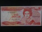 VÝCHODOKARIBSKÉ STÁTY, 1 Dollar 1986 (Dominica), BNB. B201m, Pi. 17
