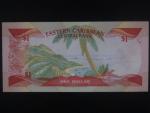 VÝCHODOKARIBSKÉ STÁTY, 1 Dollar 1986 (Dominica), BNB. B201m, Pi. 17