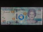 KAJMANSKÉ OSTROVY, 1 Dollar 2020 pamětní - 60. výročí, BNB. B224a