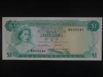 BAHAMY, 1 Dollar 1967, BNB. B117b, Pi. 18