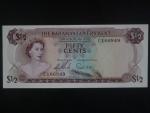 BAHAMY, 1/2 Dollar 1966, BNB. B116a, Pi. 17