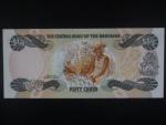 BAHAMY, 1/2 Dollar 1984, BNB. B307a, Pi. 42