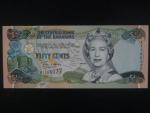 BAHAMY, 1/2 Dollar 2001, BNB. B334a, Pi. 68