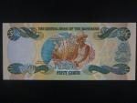 BAHAMY, 1/2 Dollar 2001, BNB. B334a, Pi. 68