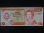 BELIZE, 5 Dollars 1996, BNB. B316a, Pi. 58