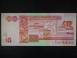 BELIZE, 5 Dollars 1996, BNB. B316a, Pi. 58