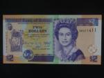 BELIZE, 2 Dollars 2017, BNB. B324f, Pi. 66