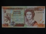 BELIZE, 20 Dollars 2017, BNB. B327f, Pi. 69