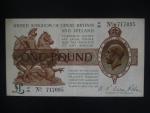 1 Pound 1923, BNB. B511c, Pi. 359