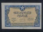 MAROKO, 5 Francs 1943, BNB. B218a, Pi. 24