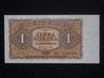 1 Kčs 1953 série DK, tiskárna Goznak Moskva