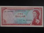 VÝCHODOKARIBSKÉ STÁTY, 1 Dollar 1965, BNB. B101a1, Pi. 13