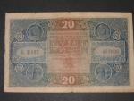 20 Kč 15.4.1919, serie U