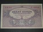 10 Kčs 2.1.1927 série B