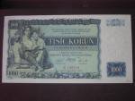 1000 Kč 25.5.1934, série G, 1x perf. SPECIMEN