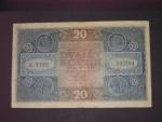 20 Kč 15.4.1919, serie U 162