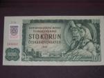100 Sk 1961 s. T 78, kolkovaná, Baj. SK 3b, Pi. 17