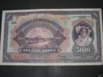 5000 Kč 6.7.1920, s.A, specimen