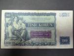 1000 Ks 25.5.1934 s přetiskem, série O, 2x perf. SPECIMEN