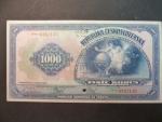 1000 Kč 8.4.1932, serie A, vzor - svisle perf. SPECIMEN + perf. otvor