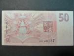 50 Kč 1993 s. Z, Baj. CZ 4a, Pi. 4