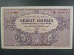 10 Kčs 2.1.1927 série B 008