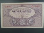10 Kčs 2.1.1927 série B 003