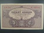 10 Kčs 2.1.1927 série N 194
