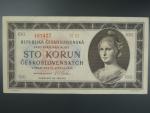100 Kčs 1945 série N 01