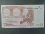 10 Euro 2002 s.N, Rakousko, podpis Jeana-Clauda Tricheta, F020 tiskárna Österreichische Banknoten und Sicherheitsdruck, Rakousko